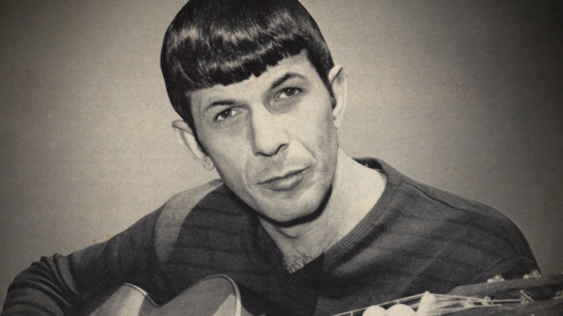 Leonard Nimoy was an enthusiastic guitarist and songwriter throughout his life.