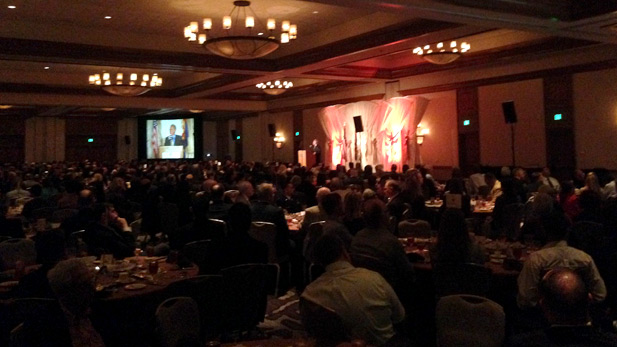 Mayor Jonathan Rothschild gives his fourth State of the City speech on Friday, March 6, 2015 at the JW Marriott Starr Pass Resort. 