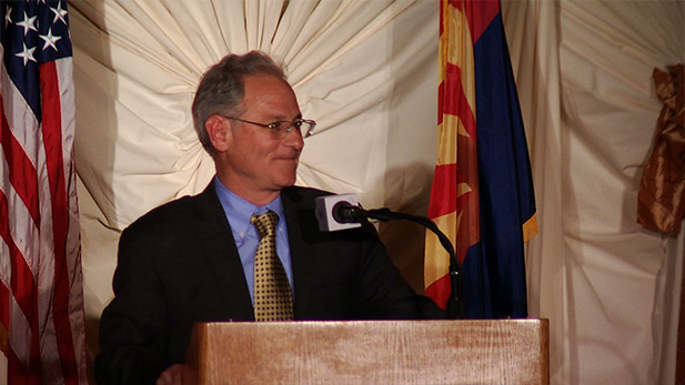 Tucson Mayor Jonathan Rothschild gives his state of the city address.