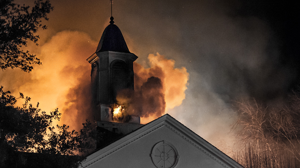 1st Church of Christ Scientist, Tyler TX falls victim to arson