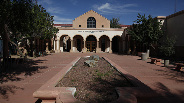 South Tucson City Hall is pictured on April 2, 2015. 