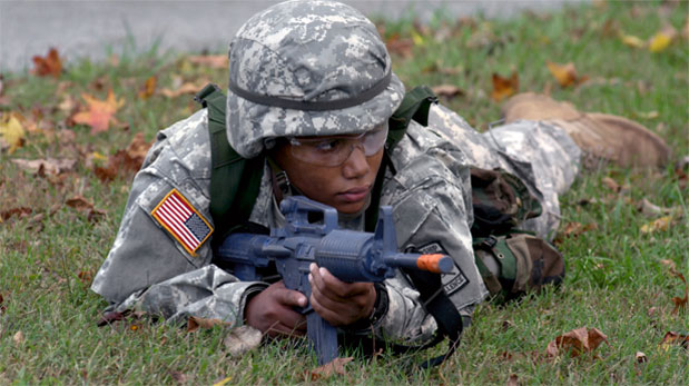 ROTC training at University of Maryland