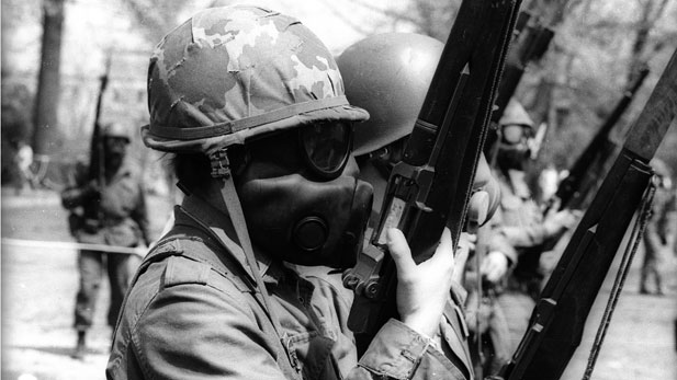 May 4, 1970. A Guardsman.