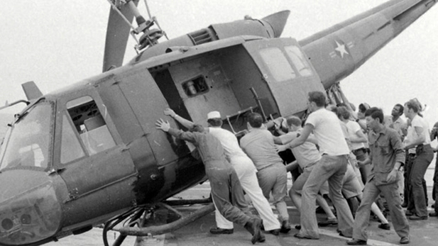 A still image from the documentary Last Days in Vietnam. 