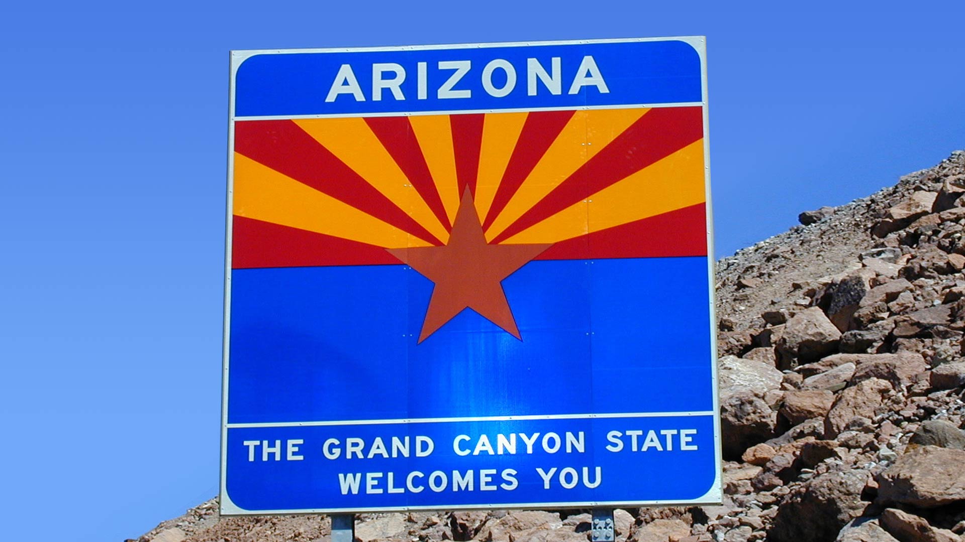 Arizona Sign, state of Arizona