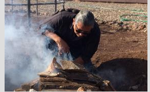 Sweat lodge ceremony focus large