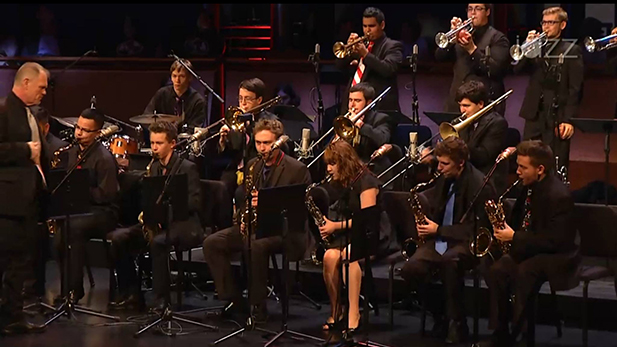 The Tucson Jazz Institute's Ellington Band performs at Lincoln Center