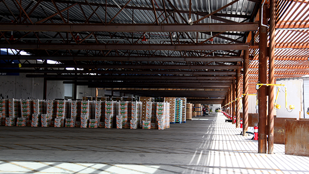 Produce inspected at the Mariposa Port of Entry in Nogales, Az. (2015)