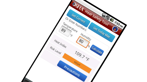 Heat index app spotlight