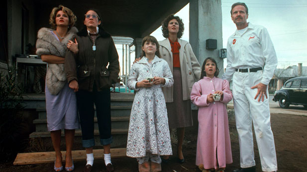 The cast of "Desert Bloom" (1986), a film largely shot in Tucson.