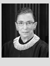 Supreme Court Justice Ruth Bader Ginsburg portrait