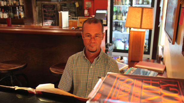 Elliot Jones, PhD,  holds a piano bar at The Dusty Monk Pub in downtown Tucson where he enjoys playing for singers. 