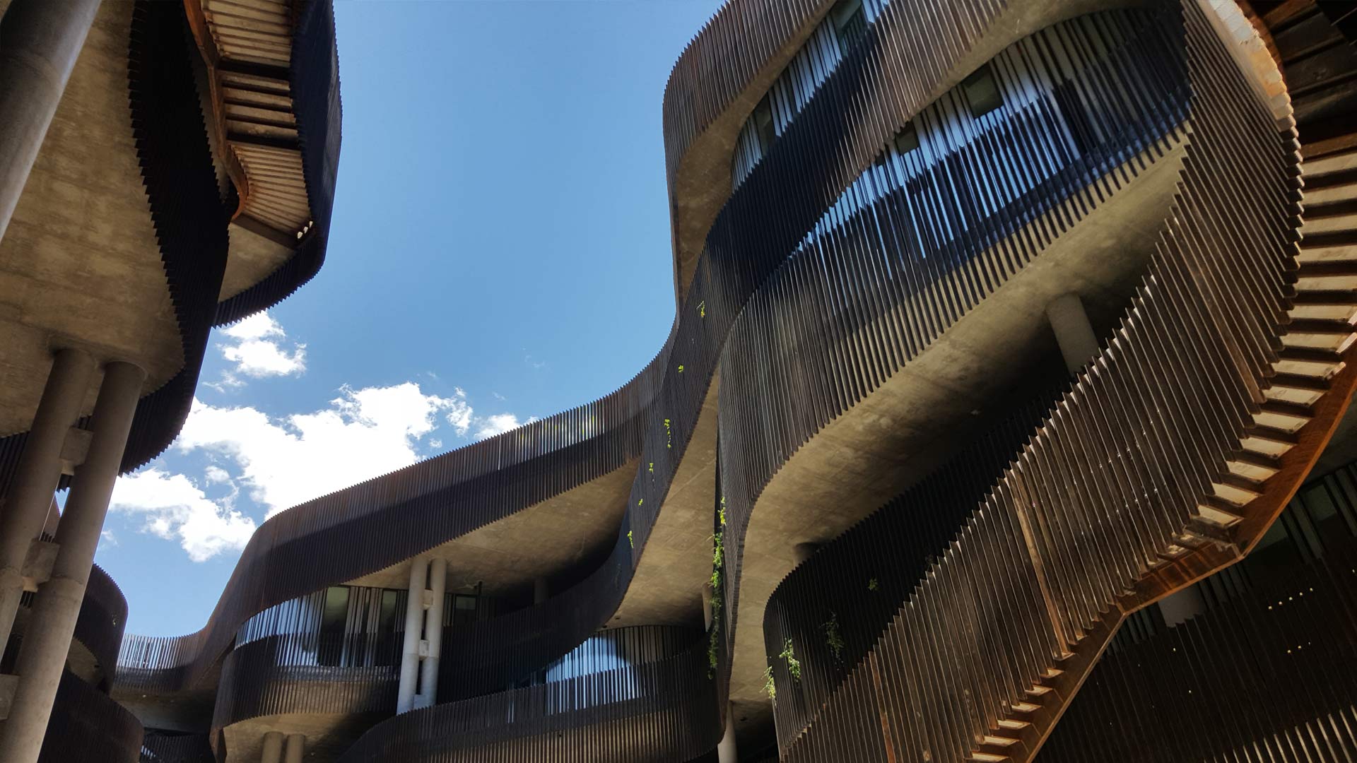 The ENR2 building on the campus of the University of Arizona is home to UA geographers, environmental scientists, mathematicians, and others.