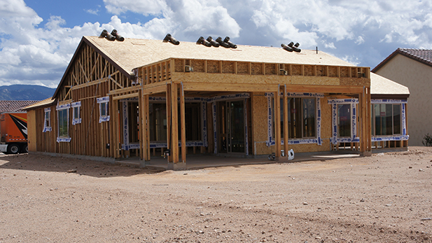 New homes continue to go up in the Saddlebrooke Ranch. 