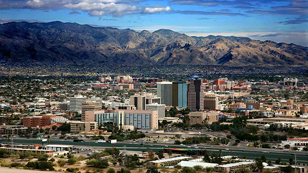 Tucson City Catalinas Mountains 