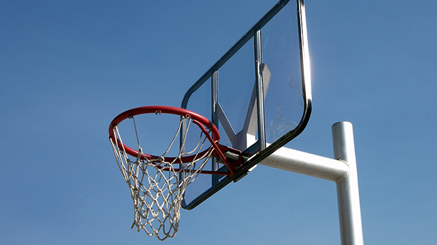 Basketball hoop sports stock generic