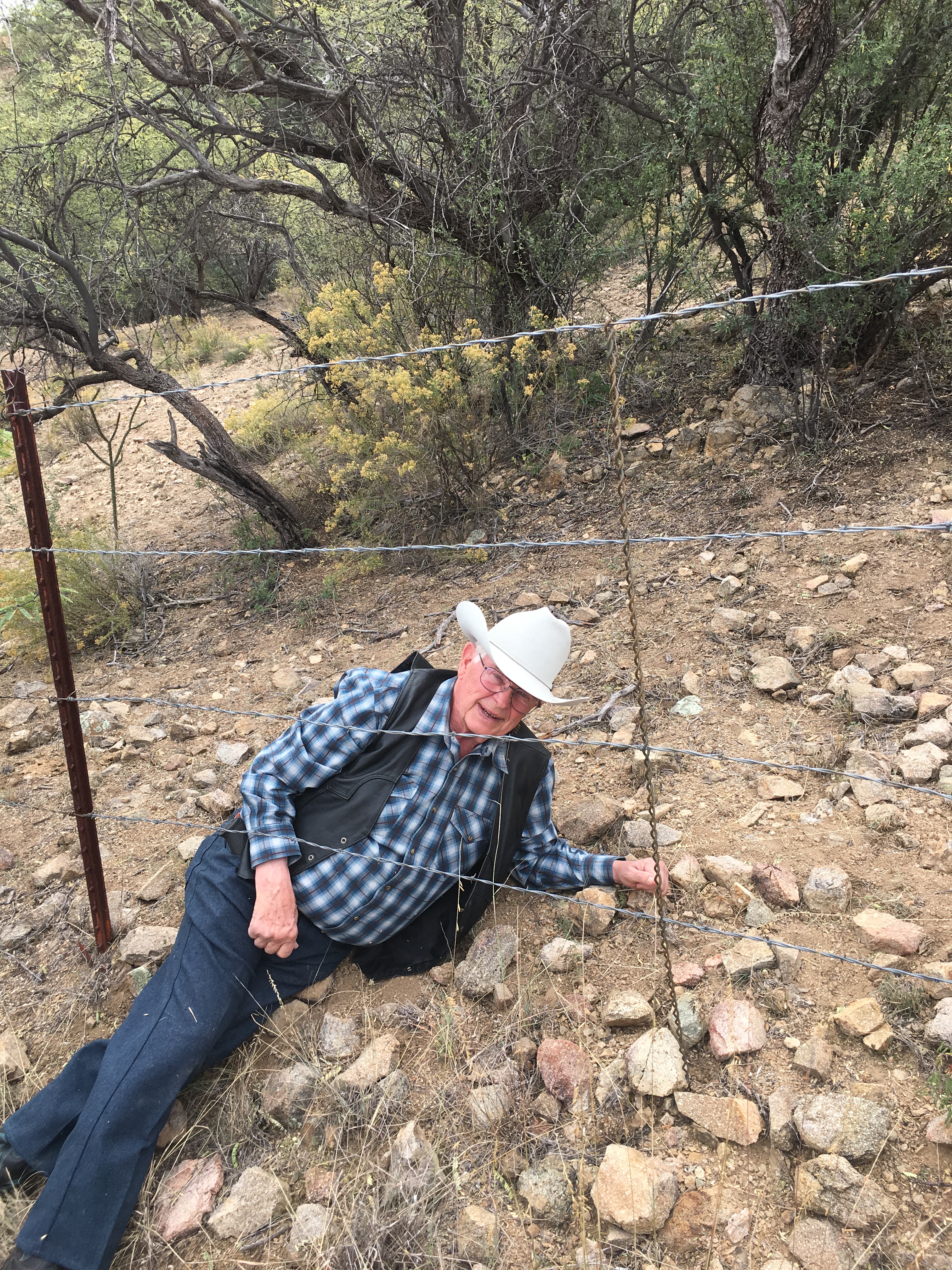 Rancher border fence