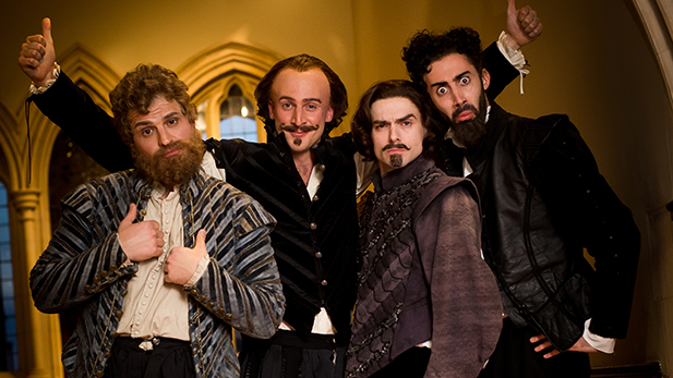 Horrible Histories L-R: RICHARD ATWILL, TOM STOURTON, JALAAL HARTLEY, RICHARD DAVID-CAINE