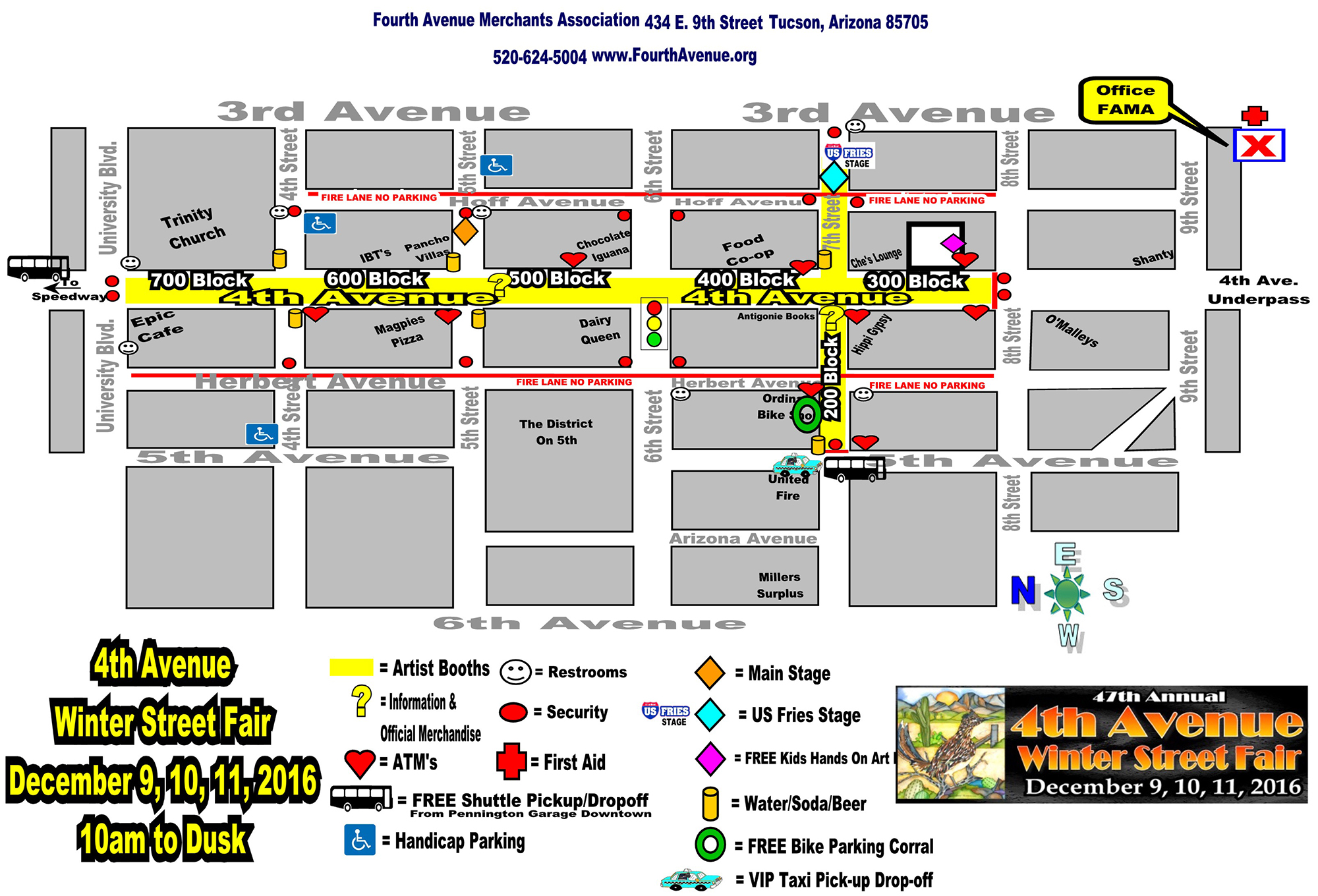 2016 street fair map