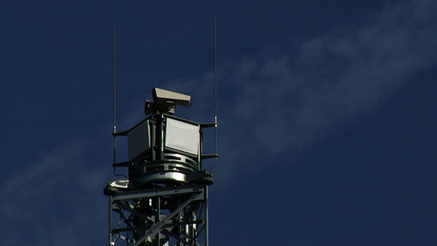 Integrated Fixed Tower Spotlight