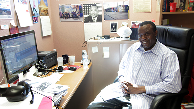 Praise Zenenga, Ph.D., Associate Professor in the Africana Studies Program at the University of Arizona