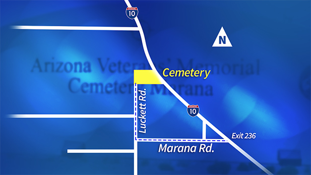 Veterans Cemetery Map