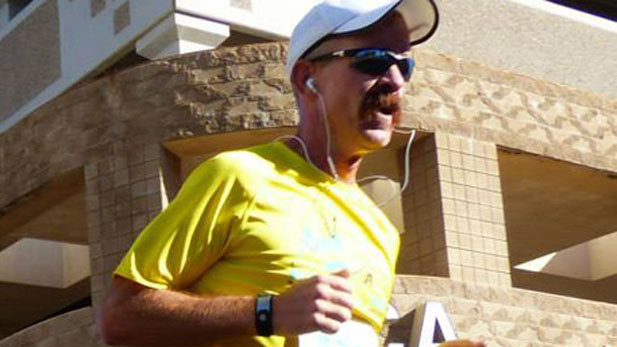 Tucson-to-Phoenix runner Geoff Schmidt.