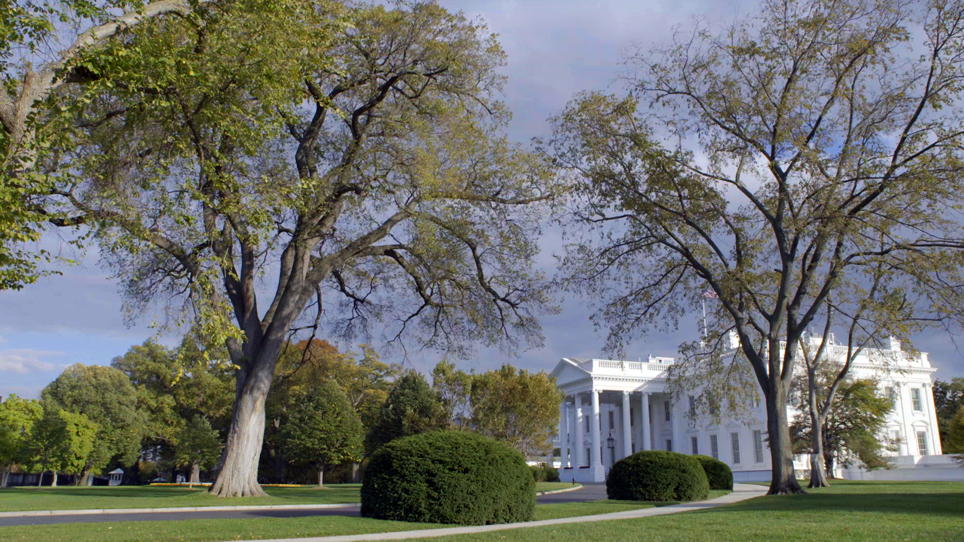 White House north facade hero