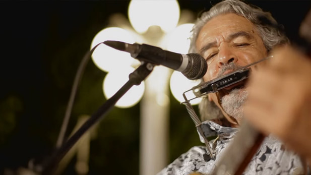 Salvador Duran performs at the Hotel Congress.