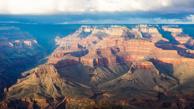 The Grand Canyon in northern Arizona.