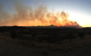 Mule Ridge Fire focus large