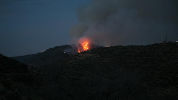 Yarnell fire June 9, 2016 spotlight