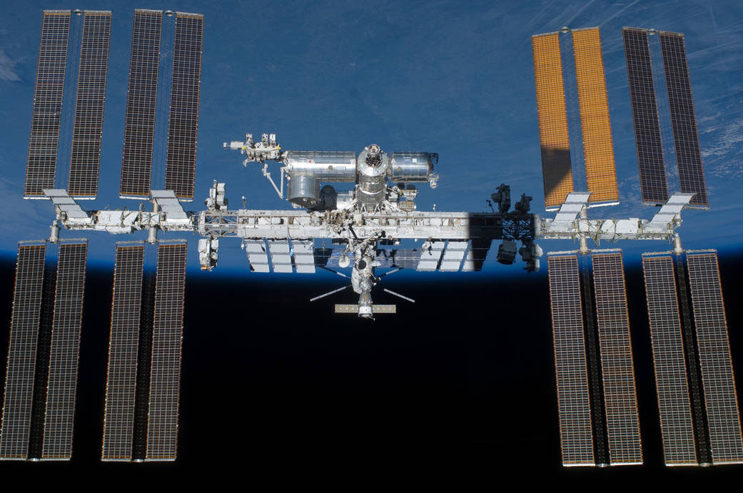 International Space Station spot