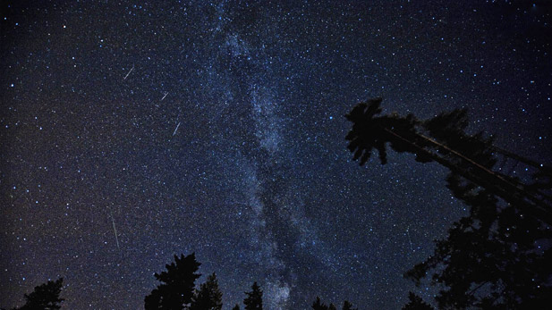 Perseids, Meteor Shower spot