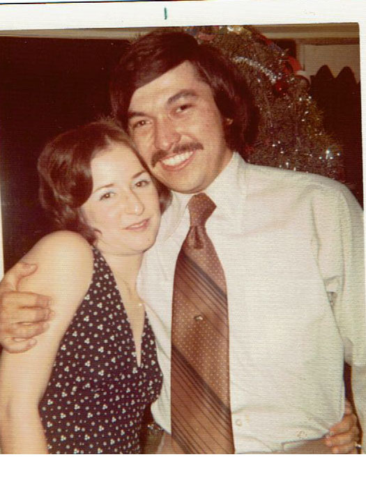 Danny and Roni Ashford in 1972. 