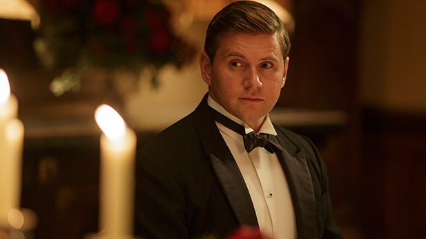 Allen Leech, who played Branson, in the sixth season of "Downton Abbey."
