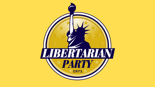 The logo for the Libertarian Party.