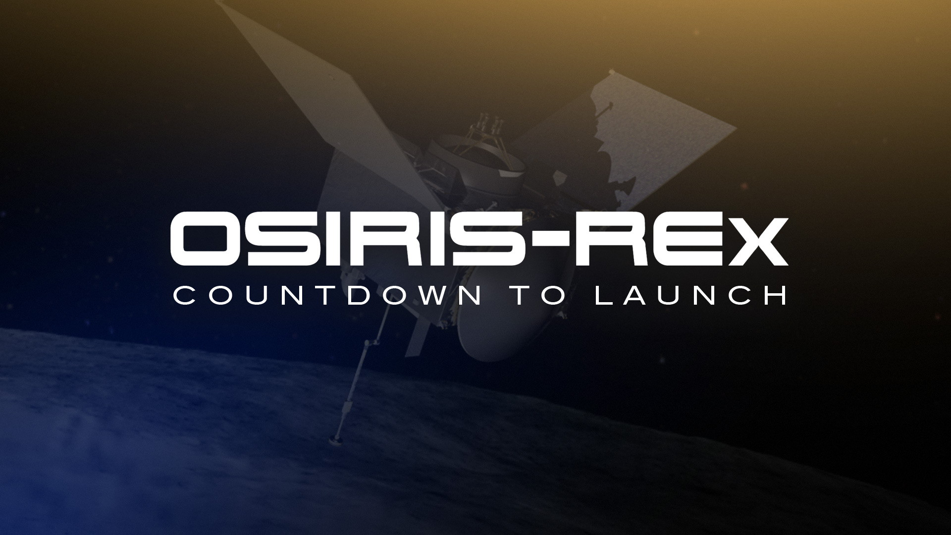 OSIRIS-REX Countdown to Launch hero