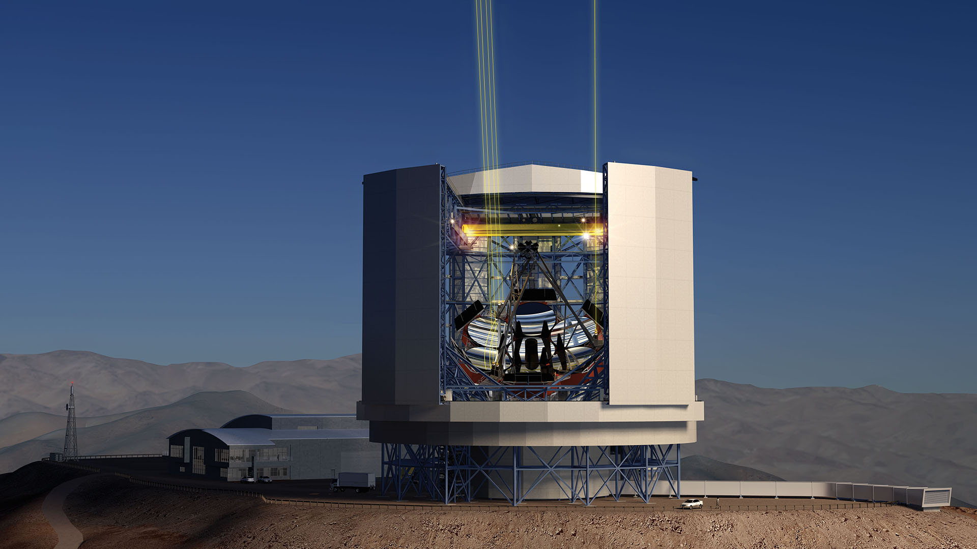 The Giant Magellan Telescope will be constructed in the Las Campanas Observatory in Chile and will be commissioned in 2022.