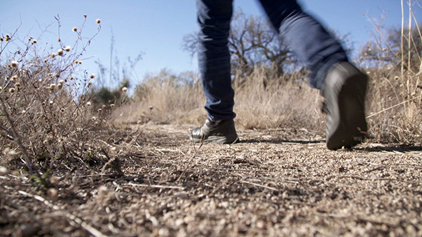 Hiking in the Desert spot