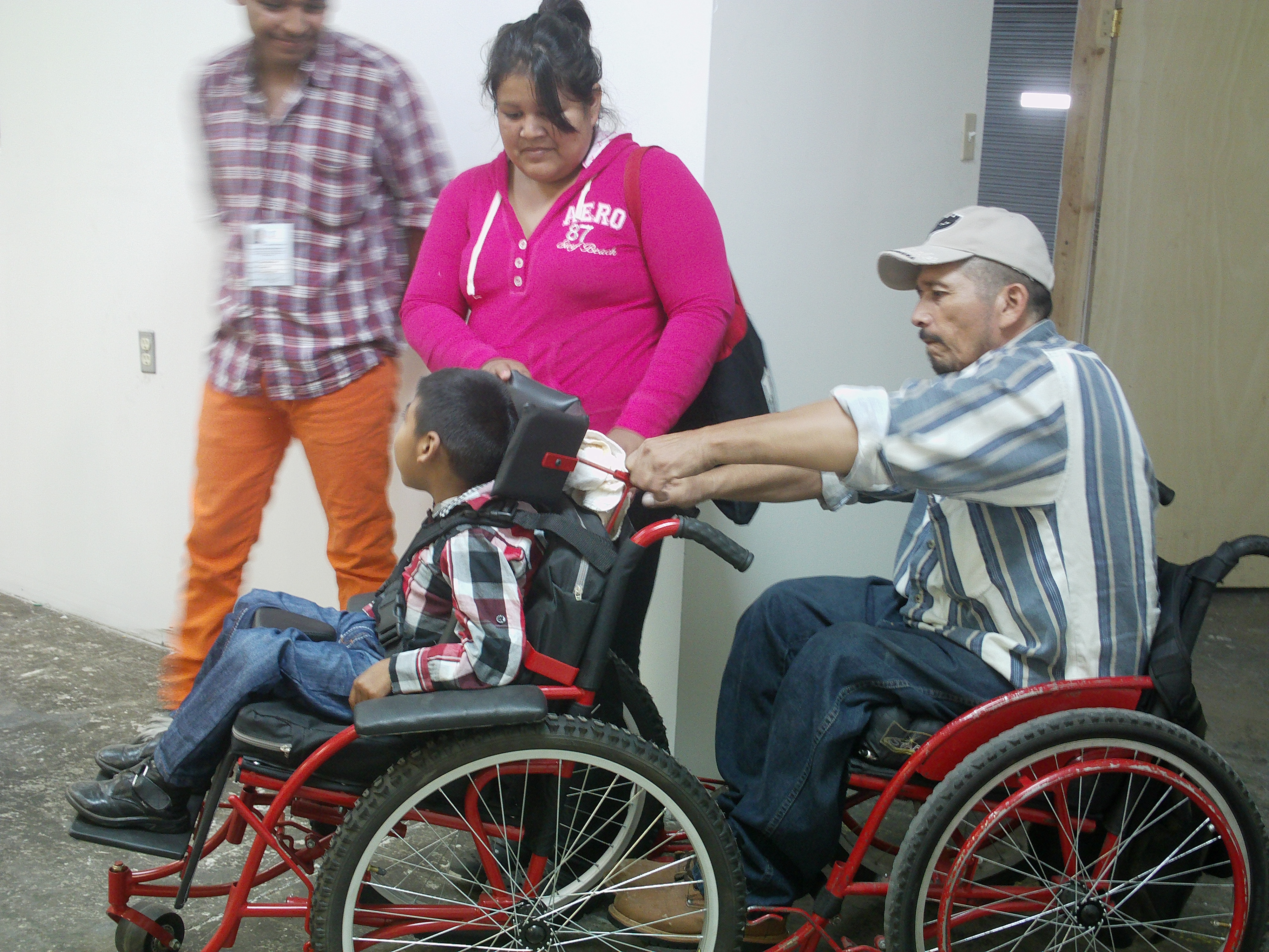 Child in Wheel chair 2