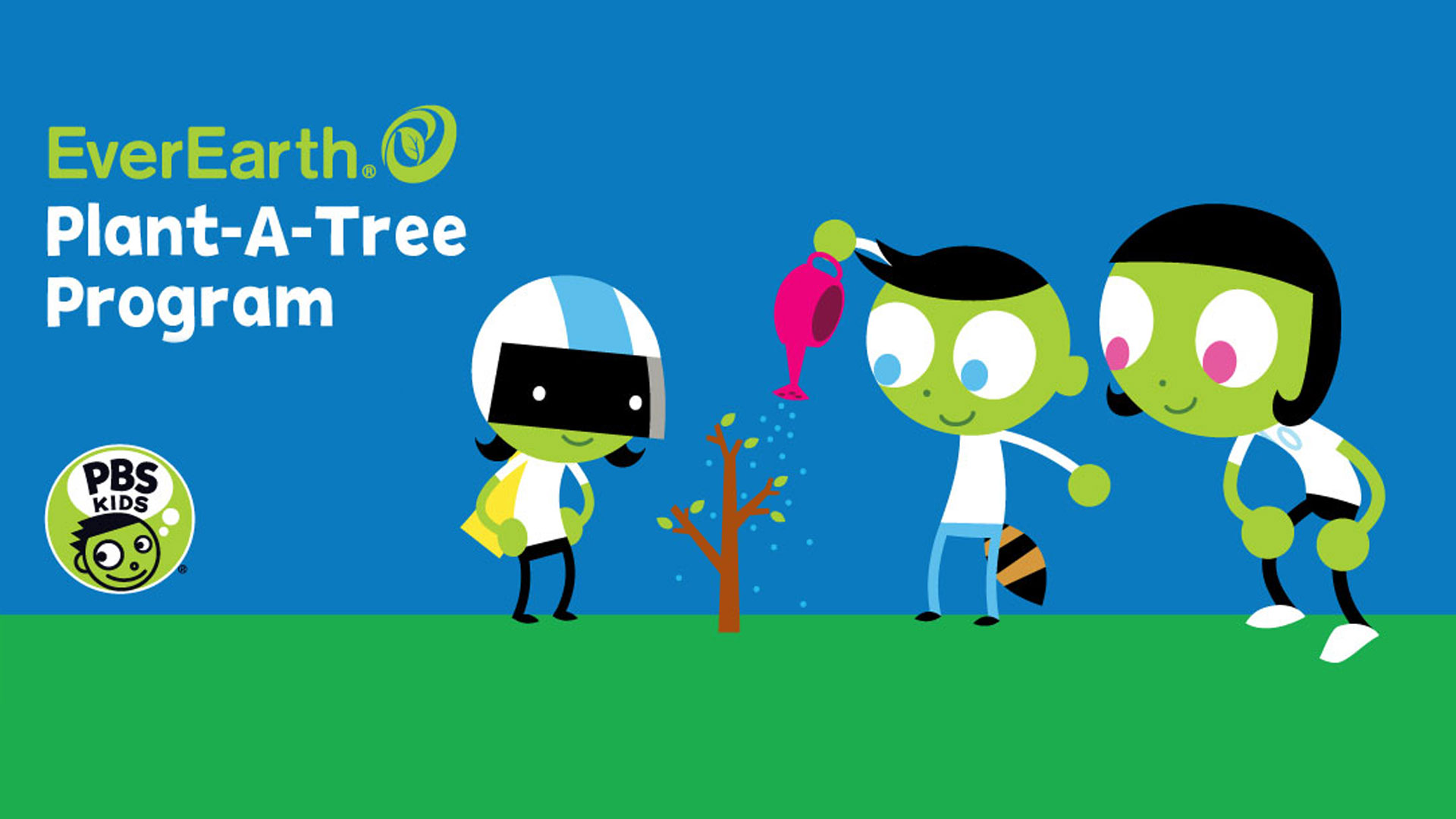 kids everearth plant a tree hero