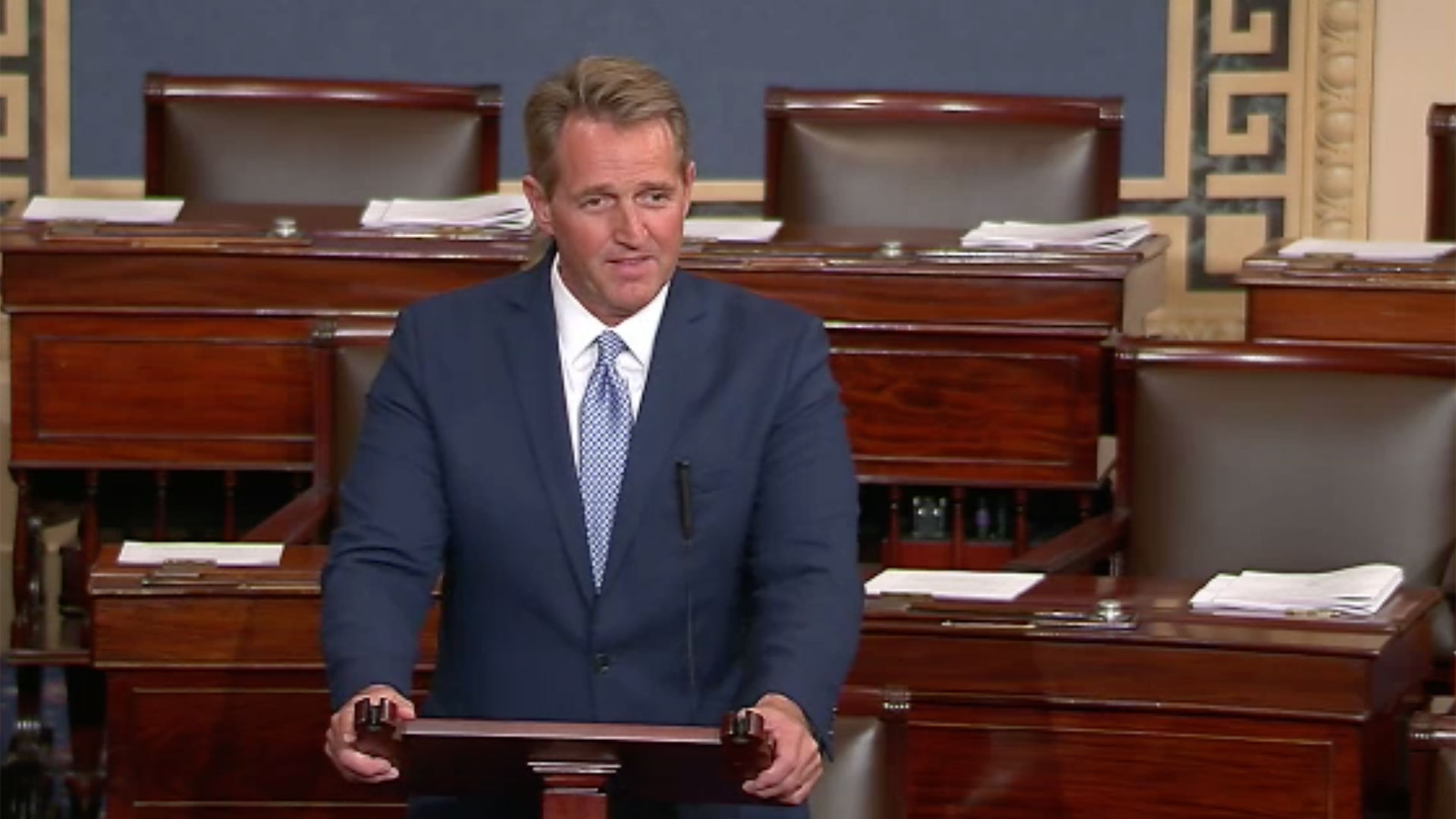 Jeff Flake Announcement hero