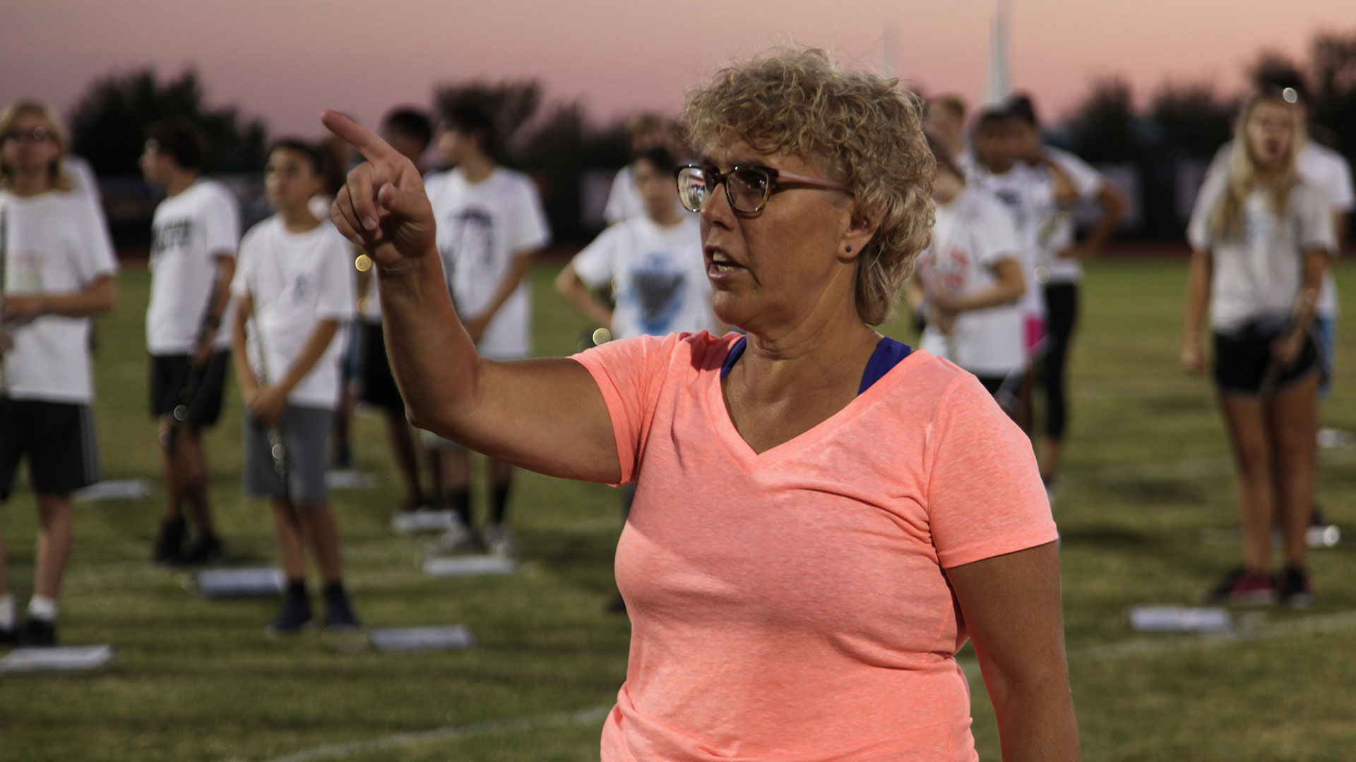 Falcons band Renee alone