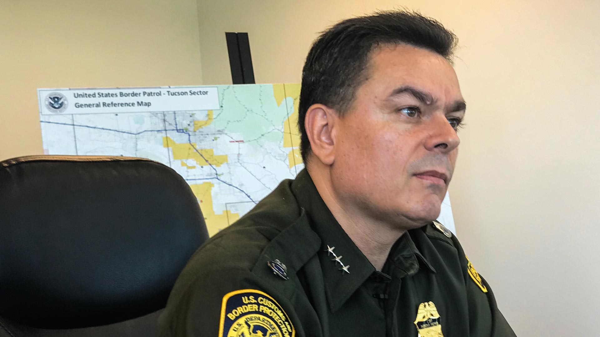 Tucson Sector Border Patrol Chief Rodolfo Karisch.
