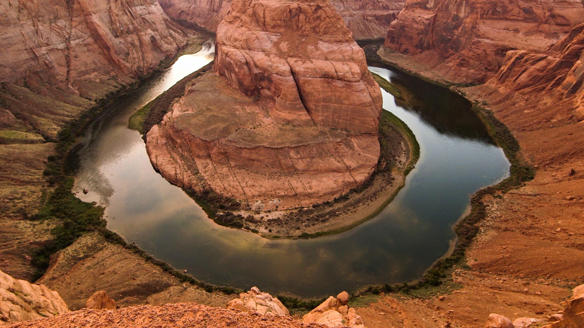 Horseshoe Bend, Colorado River, Arizona.