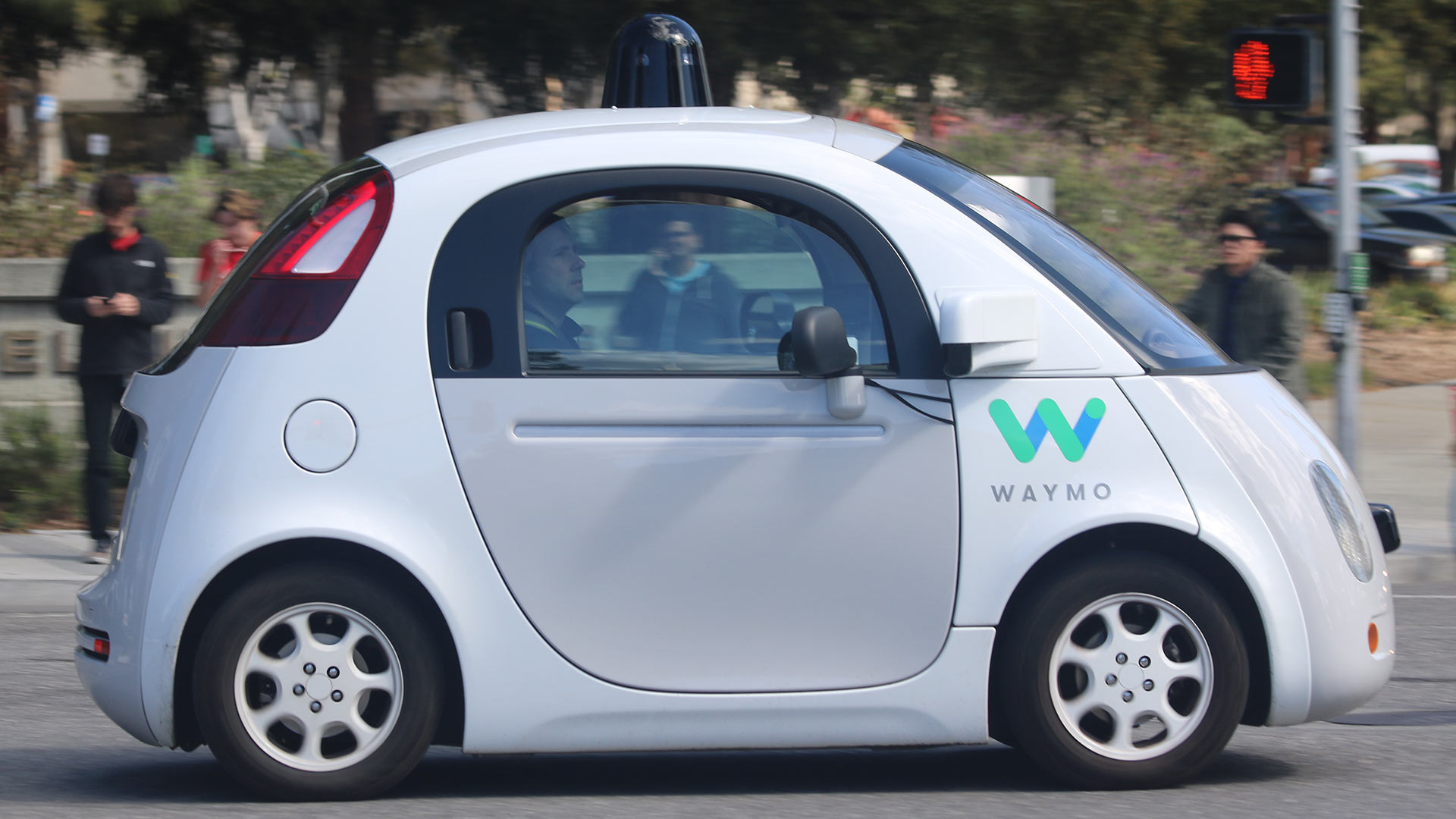 Waymo self-driving car