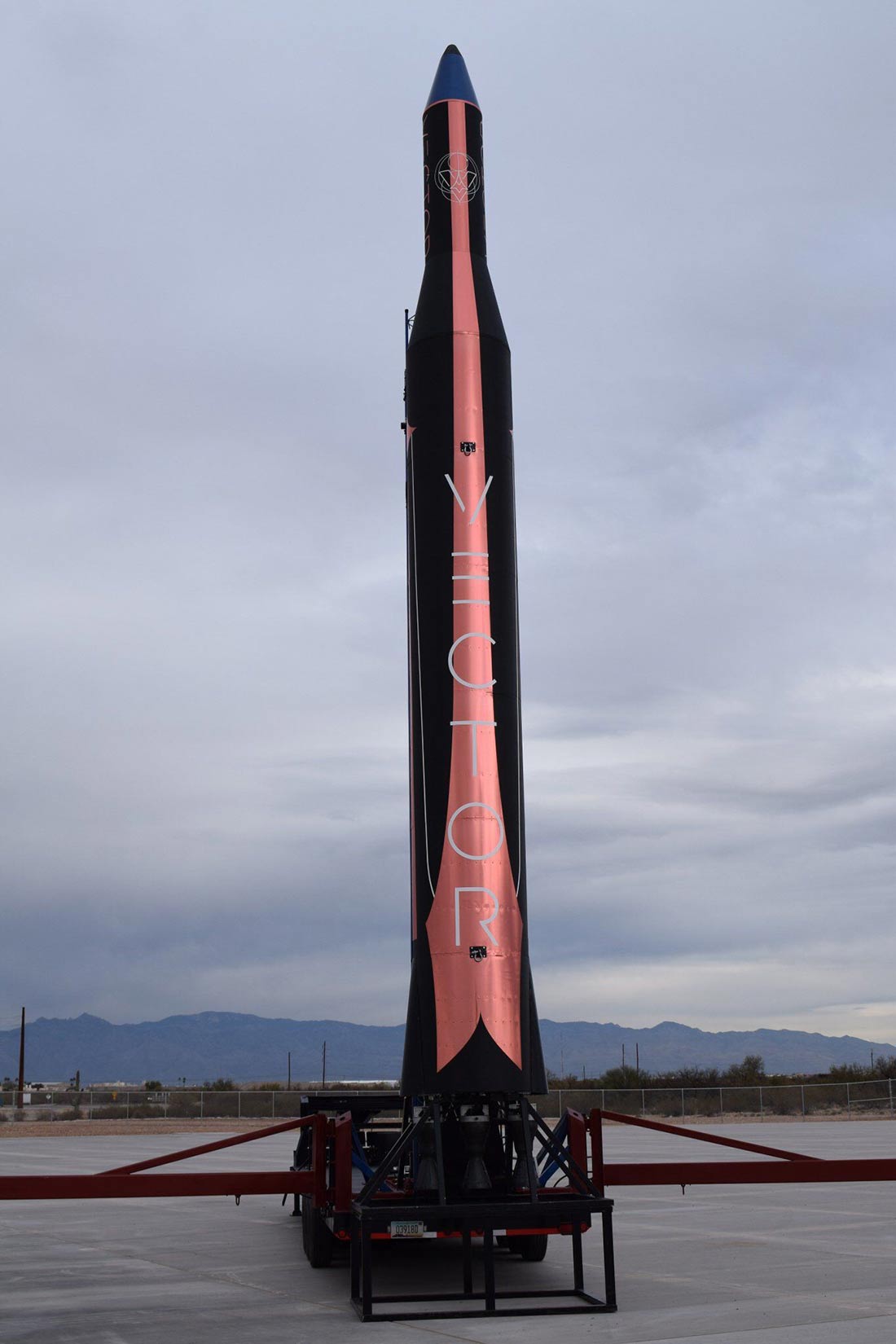 Vector rocket view larger