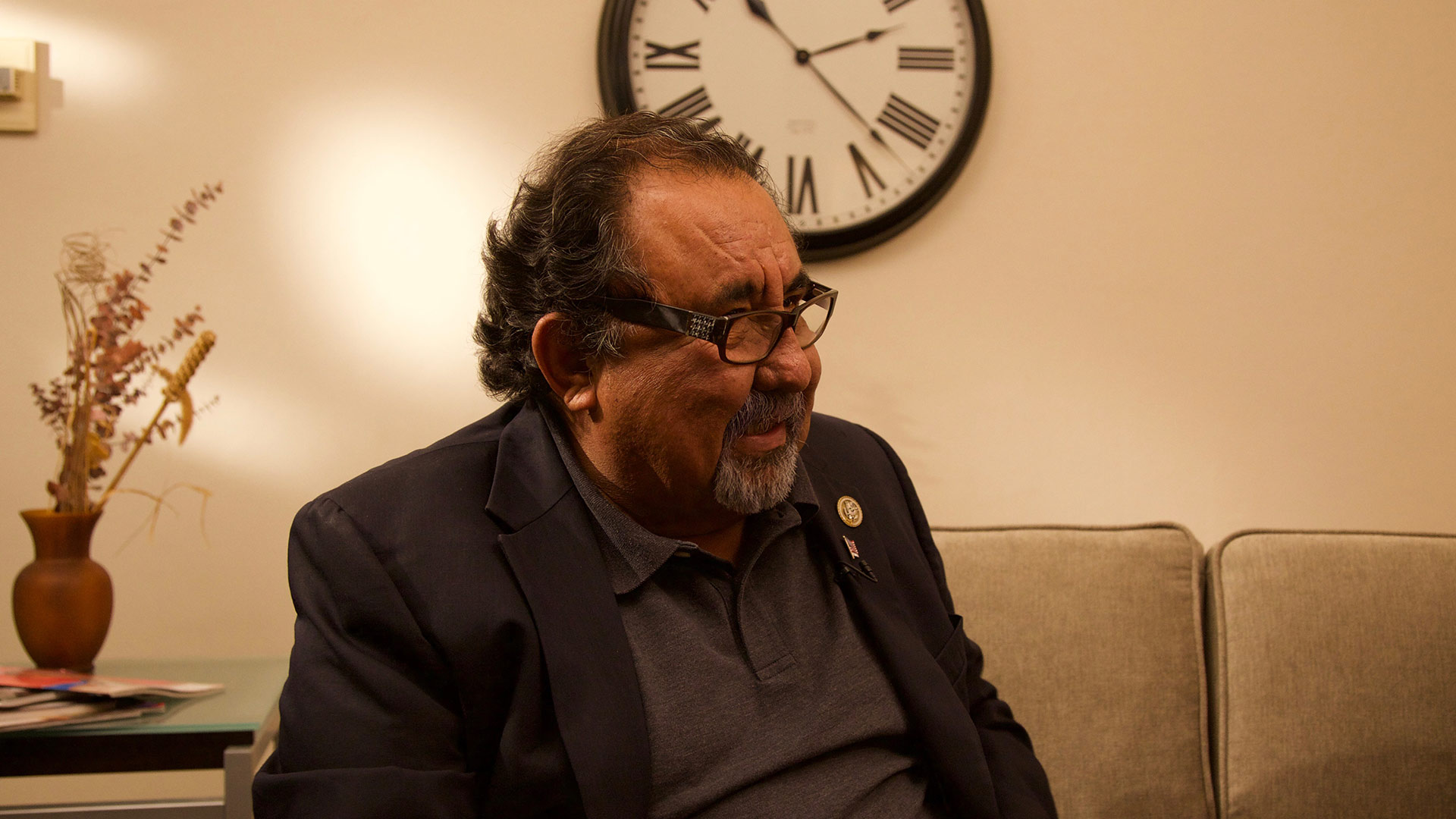 U.S. Rep. Raúl Grijalva, in the AZPM studios Nov. 20, 2017.