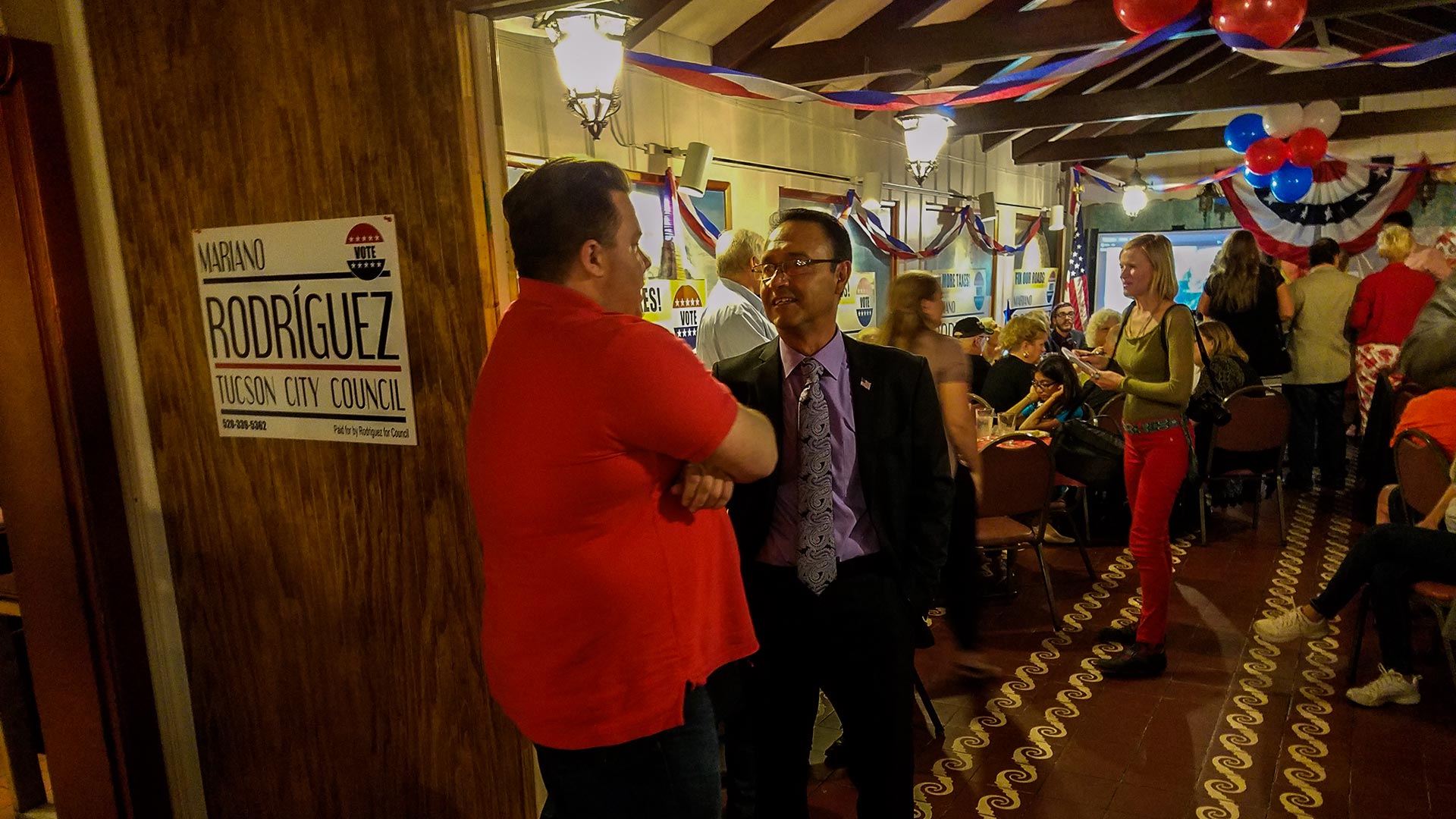 Mariano Rodriguez Election Night view larger